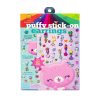 Puffy-stick-on-earrings