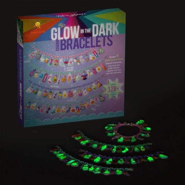 Diy glow in the dark charm bracelets