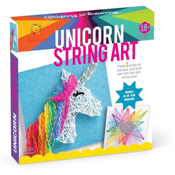 Unicorn string art