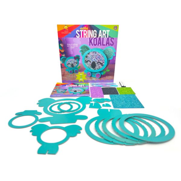 Stacked string art koalas - Image 2