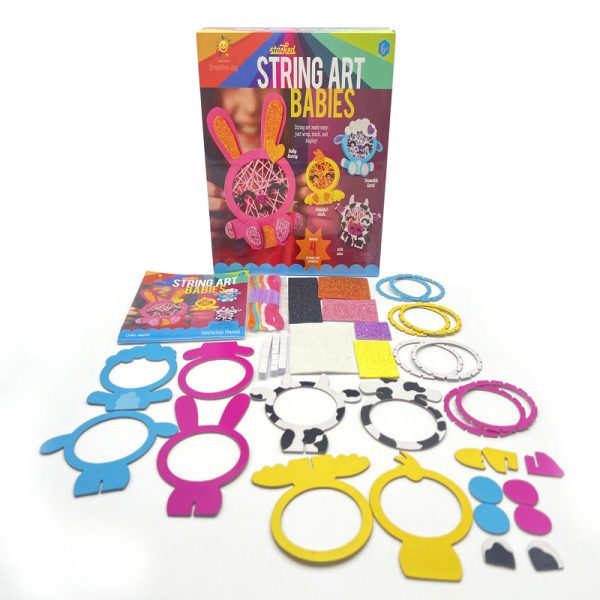 Stacked string art babies - Image 2