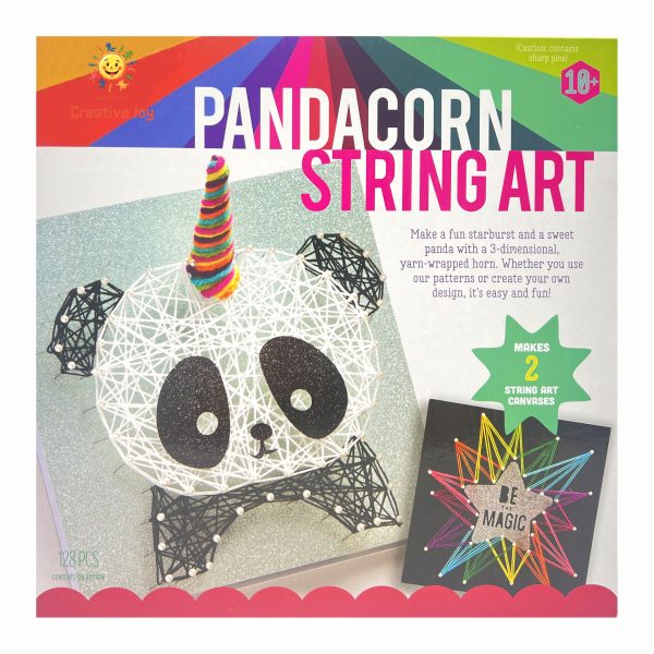 Pandacorn string art